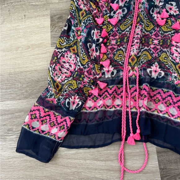 NWT Express multi color pinch cover up OS - Picture 6 of 10